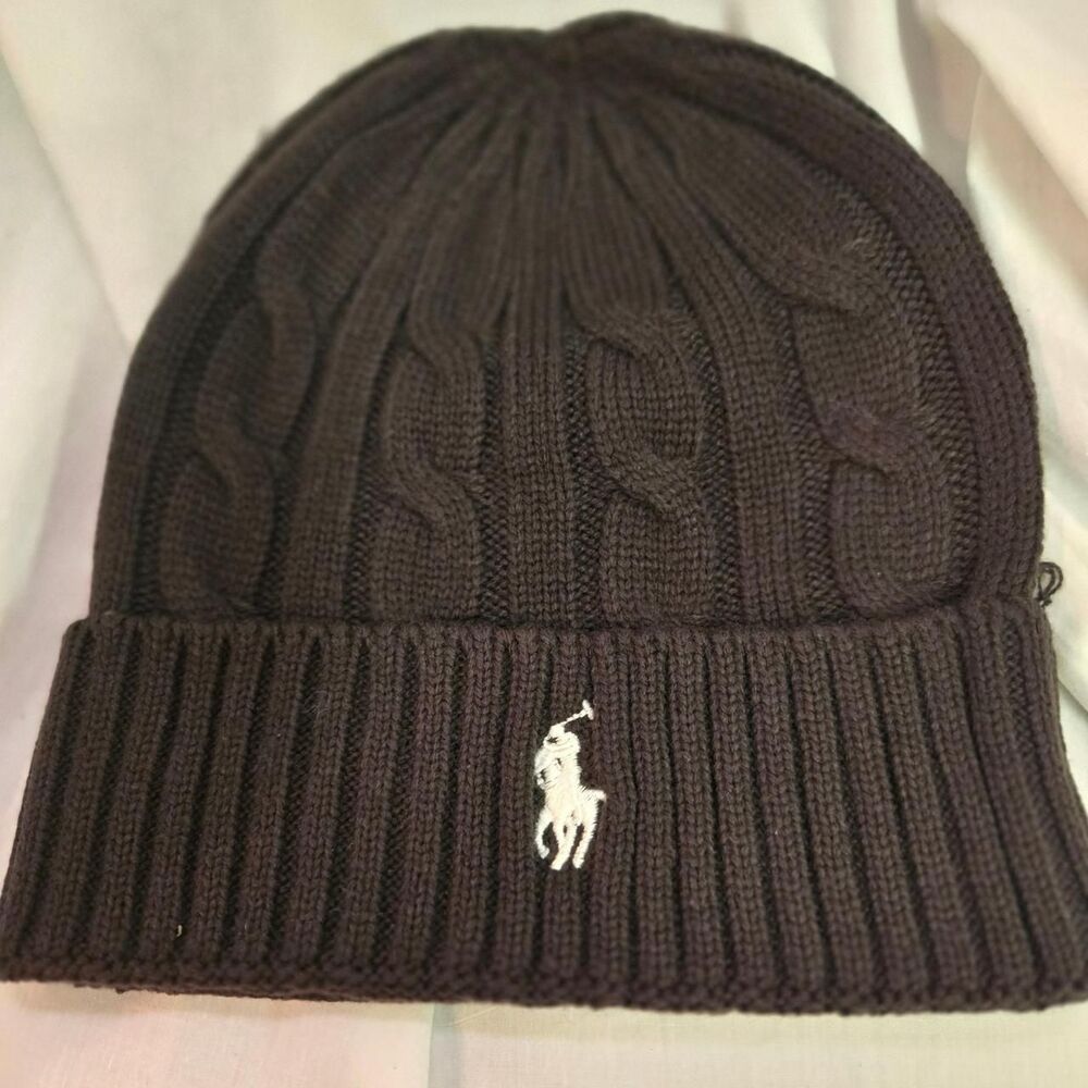 Polo-ralph-lauren Men's Black and Brown Hat